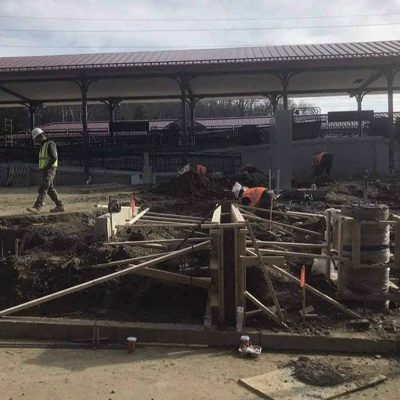 Exton Station — Commercial concrete project in Exton, PA
